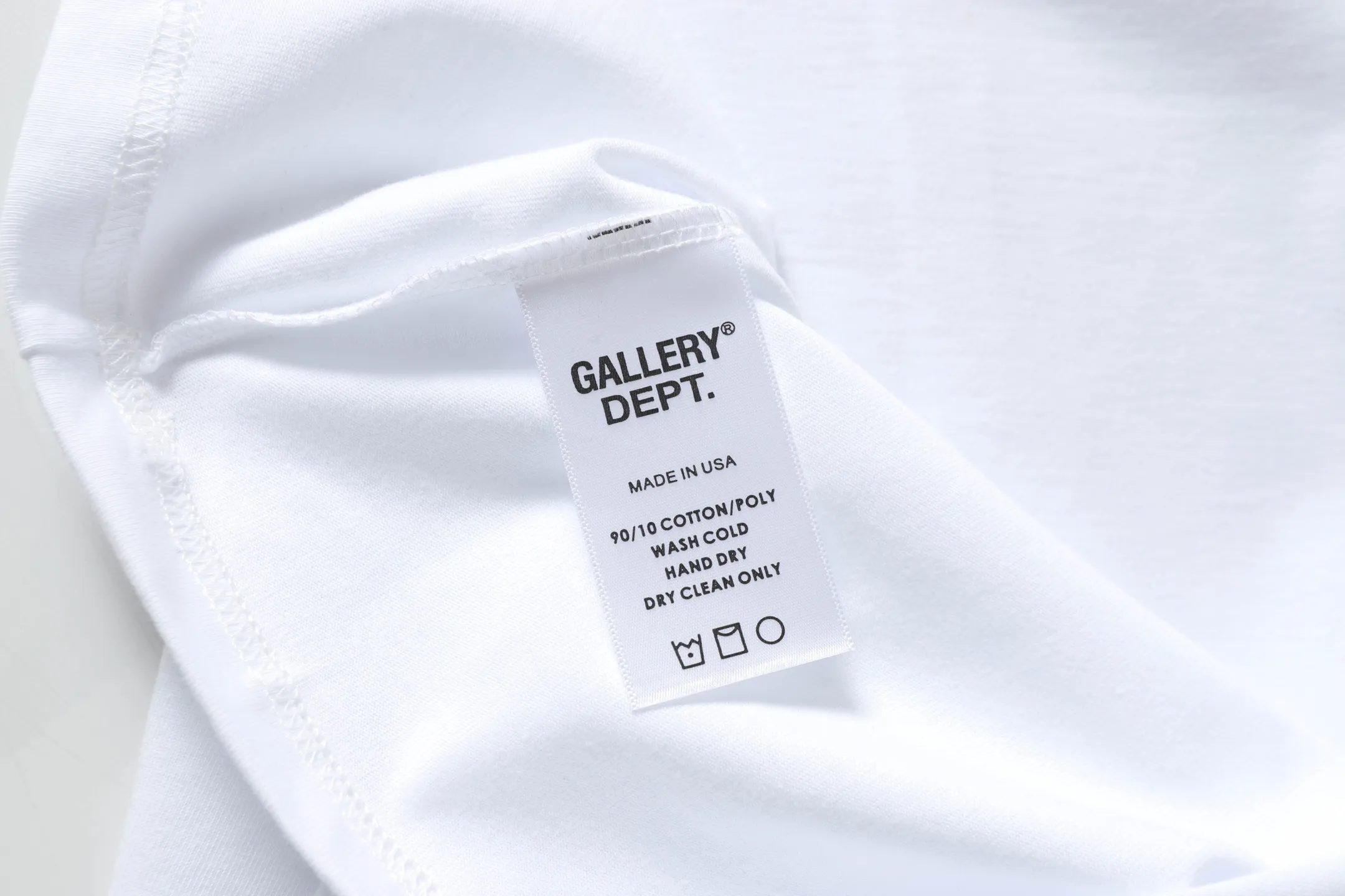 GALLERY.DEPT new summer short-sleeved model number: D3331P110 color: black white code number: S M L XL